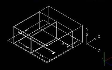 CAD三维立体柜子怎么建模