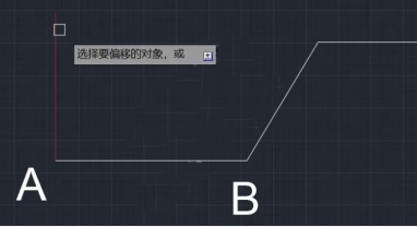 CAD如何通过两点确定偏移距离？