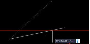 CAD如何通过指定角度旋转对象？