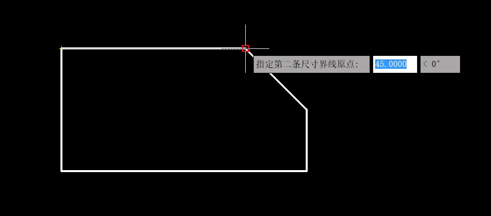 CAD尺寸标注中的线性标注与对齐标注