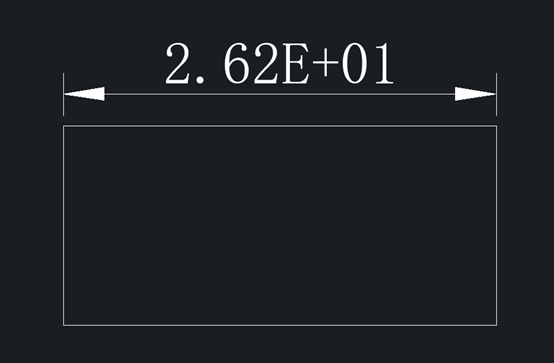 为什么CAD的数值显示为科学计数法？怎么办？