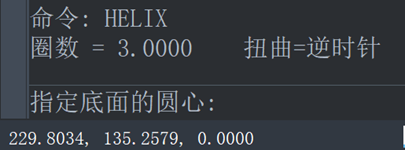 CAD如何画螺旋线主视图