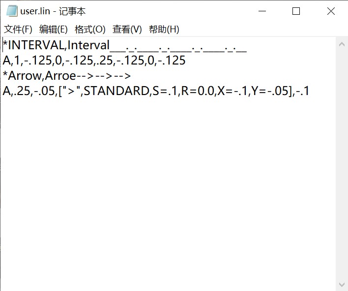 CAD如何修改系统已有线型或自定义新的线型