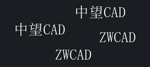 CAD以文本外框代替文字显示怎么办