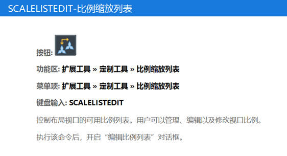 CAD中比例缩放列表的使用技巧