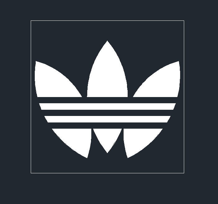 CAD绘制三叶草