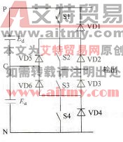 中心点钳位等效电路
