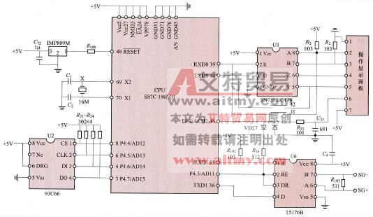 一种典型的CPU基本电路