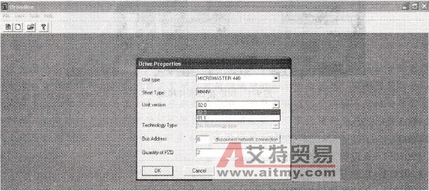 正确选择变频器类型、版本号与地址