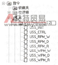 安装后的USS库