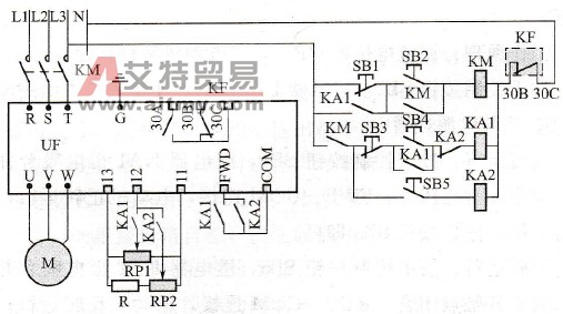 电动机点动运行线路