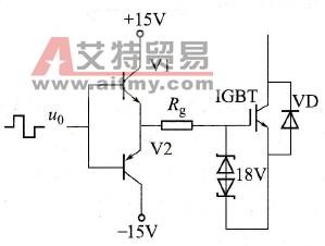 典型的IGBT栅极驱动电路