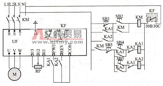 电动机正反转运行线路
