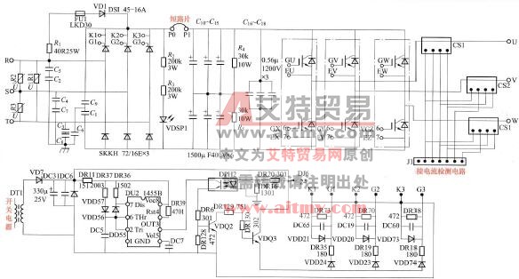 典型变频器主电路图二