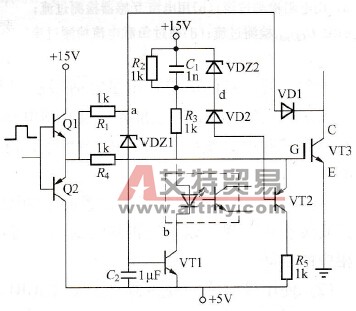 变频电源驱动电路中IGBT的过流保护