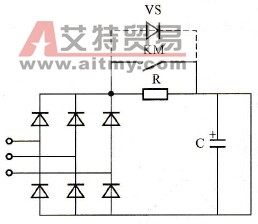 主回路的整流与滤波电路