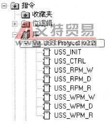 安装后的USS库