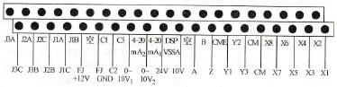 图12-4控制电路端子示意图