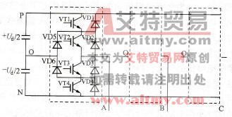 三点式逆变器主电路