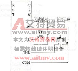 制动电阻的过热保护电路