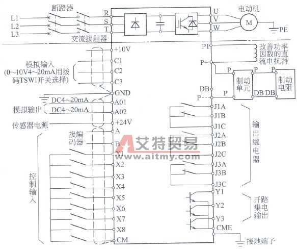 主电路基本接线图