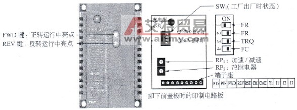 FVR-S11S-C面板的外形图