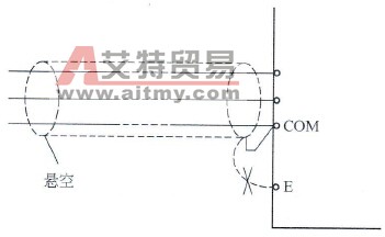 屏蔽线的接法
