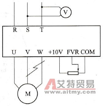 变频器输出侧短路