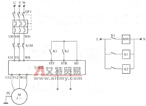 三菱变频控制图
