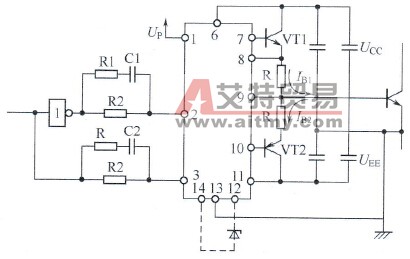 EXB357驱动模块应用电路图