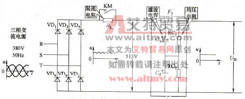 变频器的整流和滤波电路