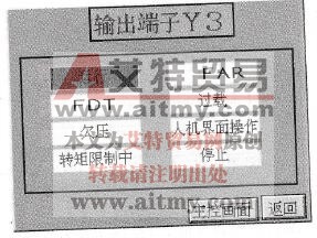 输出端子Y3画面