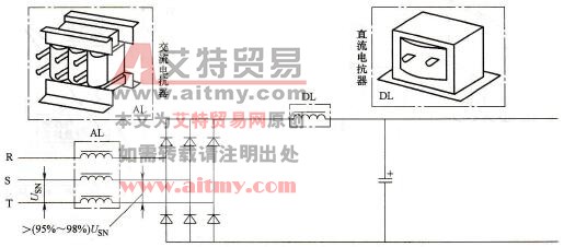 接入电抗器改善功率因数