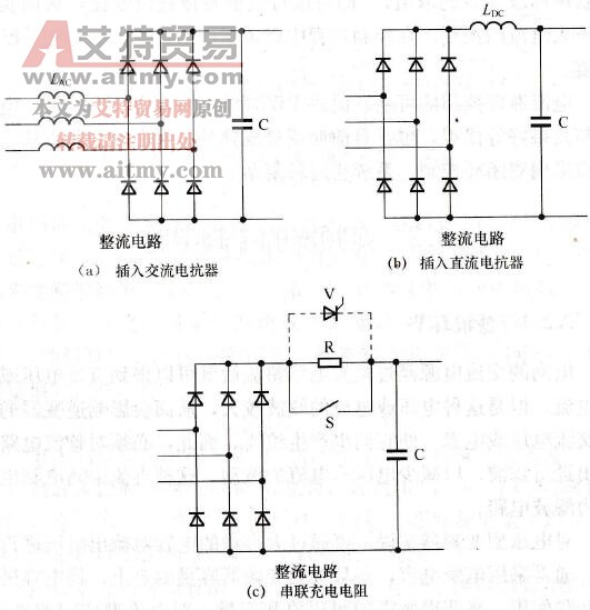 抑制浪涌电流的方式