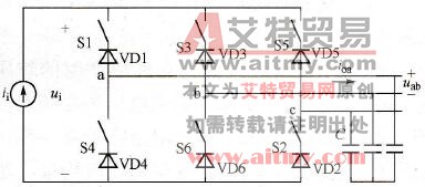 三相电流源逆变器电路