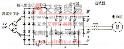IGCT三电平高压变频器的主电路