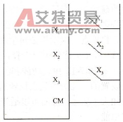  多挡速度的接线