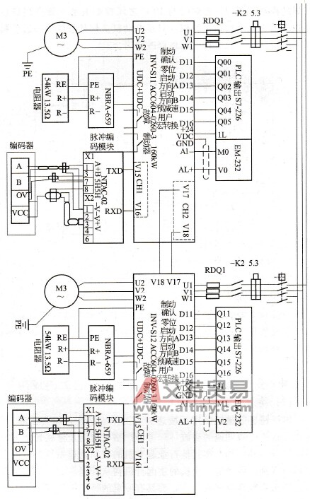 主起升机构变频调速原理图