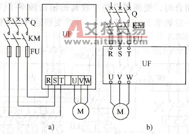 变频器输入主电路