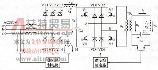  IGBT串联逆变电路加热电源
