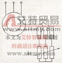 转子串电阻调速电路示意