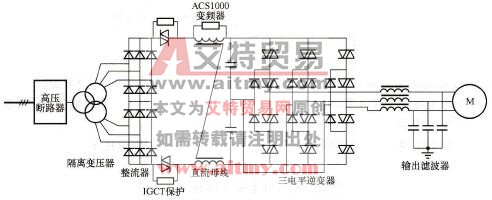 IGCT变频器电路结构图