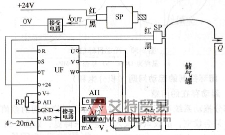 压力传感器接法
