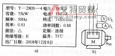 电动机的铭牌