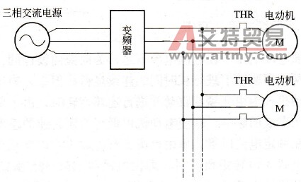 利用过载继电器对电动机进行保护