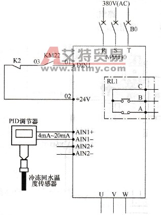 MM430变频器接线示意图