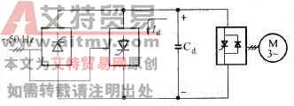 反并联逆变桥的电压型变频器电路