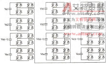 9电平变频器的结构