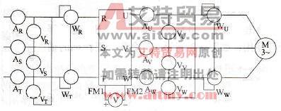 测量变频器的电路