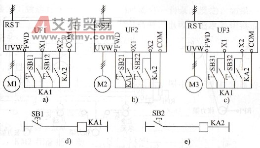 手动同步控制电路（继电器）